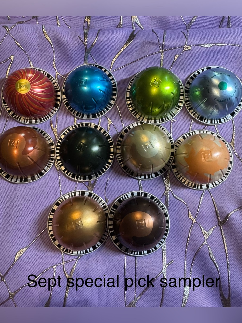 Nespresso VERTUO September special pick sampler